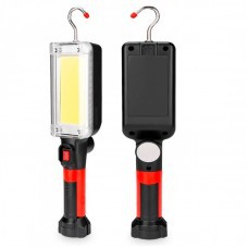 Фонарик ручной BL-8859B COB 2*18650 BATTERY USB CHARGE