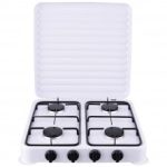 Плита газовая Domotec MS-6604 4кф. (Серый)