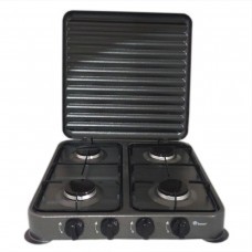 Плита газовая Domotec MS-6604 4кф. (Серый)