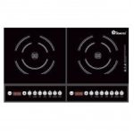 Плита индукционная Domotec MS-5862 2кф., 4000Вт. (Черный)