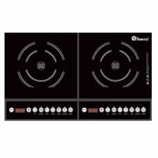 Плита индукционная Domotec MS-5862 2кф., 4000Вт. (Черный)