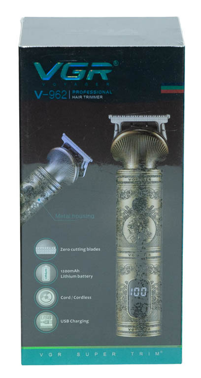 Тример для стрижки з LED-дисплеєм VGR V-962