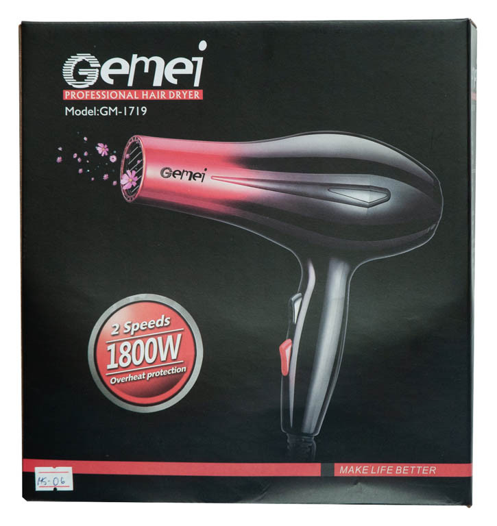 Фен GEMEI GM-1719