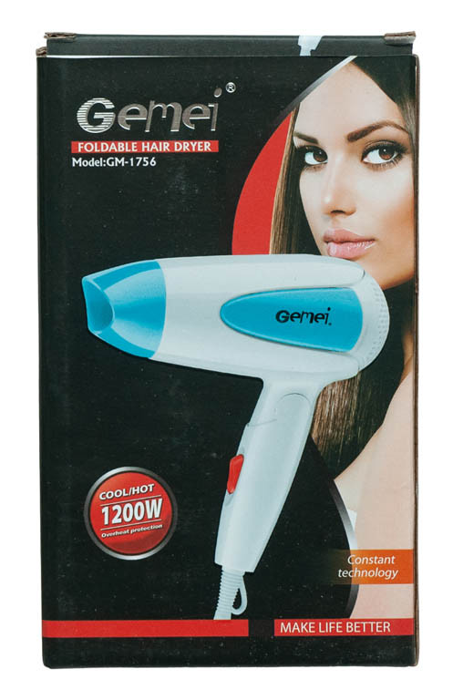 Фен GEMEI GM-1756 1.2кВт