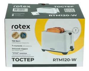 Тостер Rotex RTM120-W