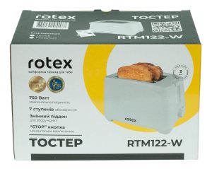 Тостер Rotex RTM122-W