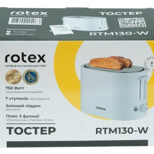Тостер ROTEX RTM130-W