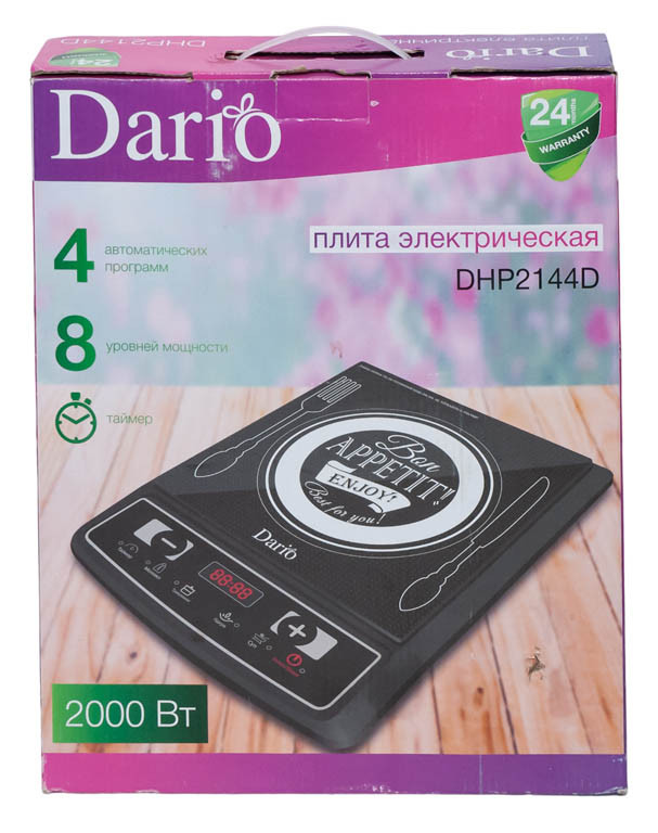 Настільна плита електрична Dario DHP2144D