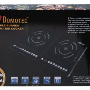 Плита індукційна Domotec MS-5862 2кф., 4000Вт