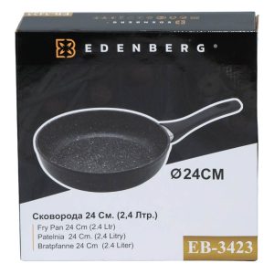 EB-3423 Сковорода 24 см. Мармурове покриття