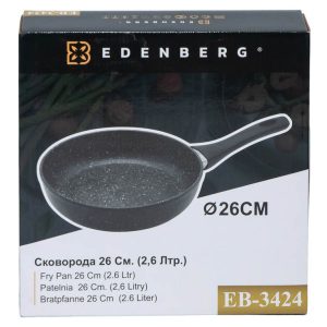 EB-3424 Сковорода Мармурове Покриття 26 см.