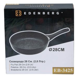 EB-3425 Сковорода Мармурове Покриття 28 см.