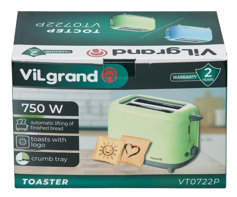 Тостер VILGRAND VT0722P