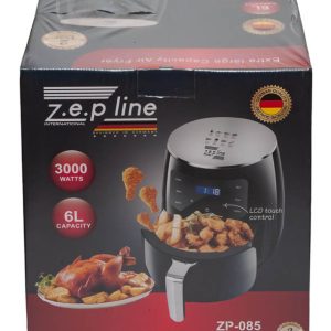 Аерофрітюрниця цифрова безмасляна Zepline ZP-085 3000 Вт Фритюрниця 6 літрів