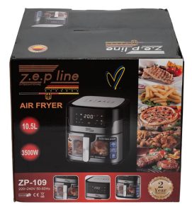 Безмасляна електрична фритюрниця на 10,5л Zepline ZP-109 3500W