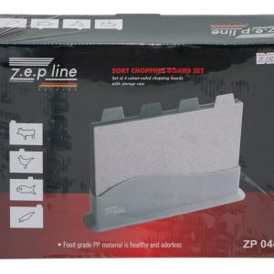 Набір обробних кухонних дощок на підставці 5 предметів Zepline ZP-044