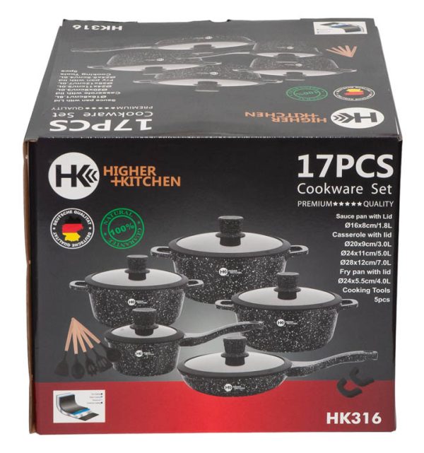 Набір посуду Higher Kitchen HK-316 12 предметів