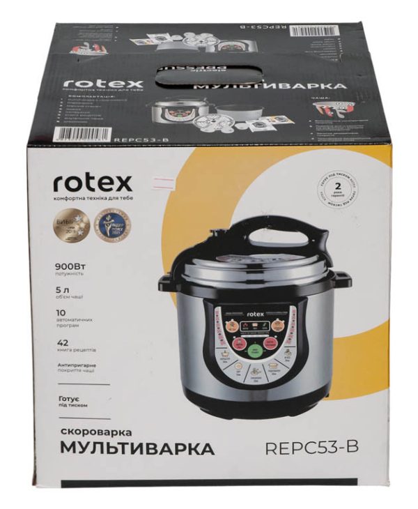 Мультиварка-скороварка ROTEX REPC53-B