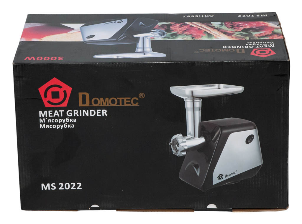 М'ясорубка DOMOTEC MS-2022 (3000 Вт)