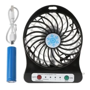 Вентилятор настільний з акумулятором Mini Fan XSFS-01 - Зображення 3