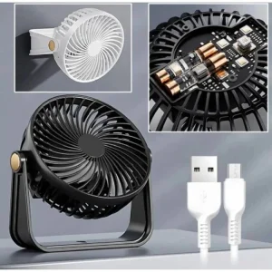 Вентилятор настільний-настінний USB - Зображення 3